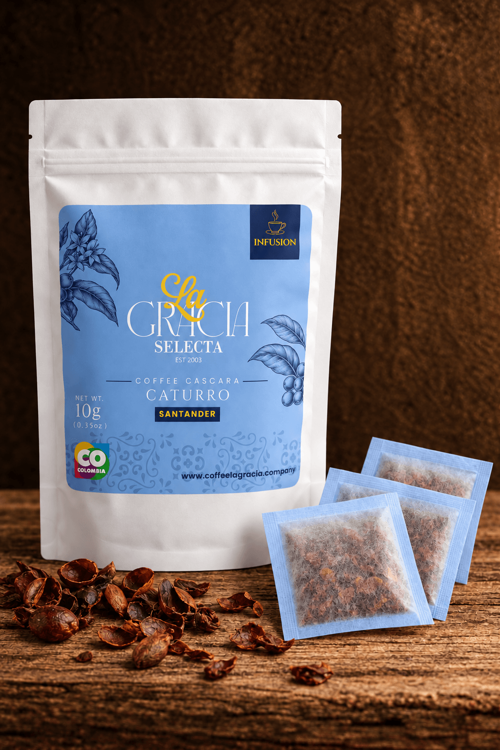 Cáscara de cereza de café La Gracia
